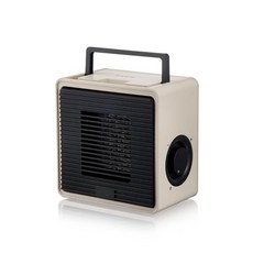 KINYO 瞬熱陶瓷電暖器 EH-55 迷你暖風機 陶瓷發熱 三秒速熱 旋鈕調溫, 奶茶白