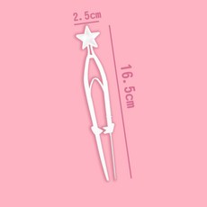 臺灣出貨-2.6mm拚豆豆融閤豆手工diy兒童材料包全套立體套裝工具熨燙拚圖, 拼豆針, 1個