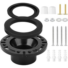 히키마 RV 변기 씰 도메틱 300 30 320 변기용 3인치 소켓 플로어 플랜지 키트 교체용 385345892 플러시 볼 385658 및 베이스 개스킷 3 in 수리