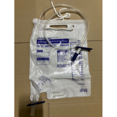 에스디 유린백 샘플포트용 소변백 소변주머니 2000ml, 1개, 1개