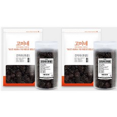 건자두 푸룬 푸른 prune 99.95% 무설탕 쫀득 2개, 푸룬(건자두)500g(용기)