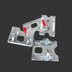 레나셀렉 주차증케이스 주차등록증케이스, 압착고무형(세로)