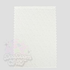 둠칫 130x260cm 화이트 레이스 봉집형 커튼