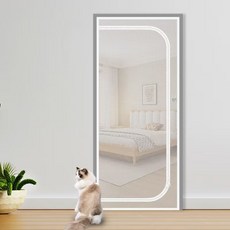 Sgirl 지퍼형 메쉬 반려동물 안전문, D형 메쉬 - 화이트, 1개, D형 메쉬 - 화이트 D형 메쉬 - 화이트, 1개, D형 메쉬 - 화이트
