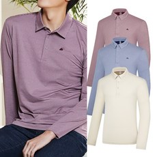 콜핑 남성 봄 베이직 카라 티셔츠 등산 긴팔 티셔츠