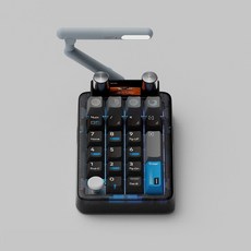 한손키패드 기계식 키보드 프로그래밍 블루투스 키패드, 네, KeysMe Red Axis(선형 축), 다크나이트 키패드+하이라이트 PBT키캡