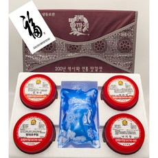 [강경장수젓갈] 4종 선물세트 1호 ( 새우젓(추젓)+젓갈쌈장+낙지젓+오징어젓 ) 각 250g, 1개