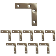 드림공간 평철 스텐 ㄱ자 60x15, 10개