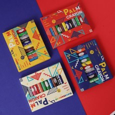 Flower Monaco 無毒水洗蠟筆輕巧包, 12, 1個