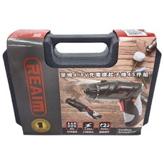 REaim 萊姆 4.8V充電鑽起子機45件, 本品(無追加電池), 1組