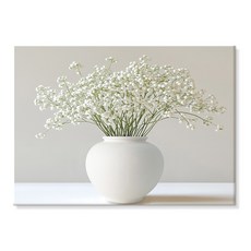 더아트컴퍼니 다복 달항아리 그림 액자 풍수 복들어오는 거실 현관 인테리어 15종 (1-6), 1.부귀달항아리