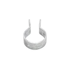 Ozark Fence 아연 도금 스틸 체인 링크 브레이스 밴드 내구성 있는 펜스 하드웨어 녹 방지 쉬운 설치 필요한 볼트 포함(50.8cm(20 2-7/8인치)) 15, Ozark Fence 아연 도금 스틸 체인 링크 브레이