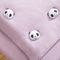 이불안전장치 이불고정패드 이불고정핀, 1) 밀림방지 고정클립(2개 SET)(화이트), 1개