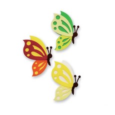 펠트 옆나비 좌 환경판꾸미기 봄 게시판 소품 게시판 봄 펠트 환경판 dew+999yG