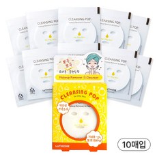루치온 약산성 클렌징 팝 휴대용 클렌징 폼 지성용, 10개, 300mg