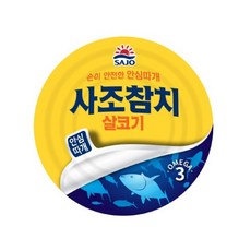 사조참치 살코기 안심따개, 135g, 24개