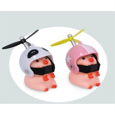 엔픽스유 헬멧돼지장식 예쁜돼지장식품, 판다
