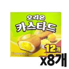오리온 카스타드, 276g, 8개