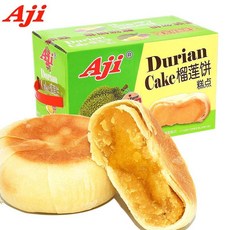 아지 Aji 두리안 케이크 파이 태국 스타일 스낵 간식 원산지 중국, 두리안 케이크 1000g  20조각, 1kg, 1