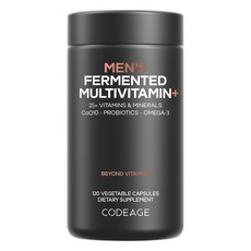 Codeage 男士長效綜合維他命+ 素食膠囊, 1個, 120錠