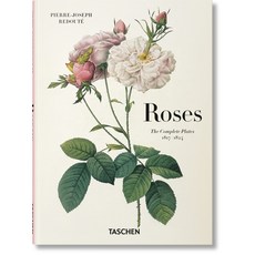 (영문도서) Redouté. Roses Hardcover, Taschen, English, 9783836595711