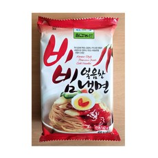 칠갑농산 얼음찬 비빔냉면 140g x 10개 1BOX