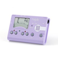 小天使Musedo MT-70B 三合一 冷光 調音器 節拍器 校音器 調音節拍器 馬卡龍色, 紫, 1個