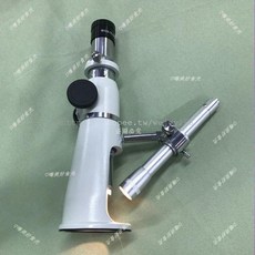 現時下殺 帶刻度放大鏡百倍鏡高腳鏡顯微鏡手持帶燈放大鏡高倍100倍, 1個, 帶刻度放大鏡百倍鏡高腳鏡 顯微鏡手持 帶