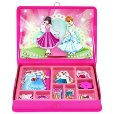 信懇 美麗公主換裝磁鐵娃娃, 1個