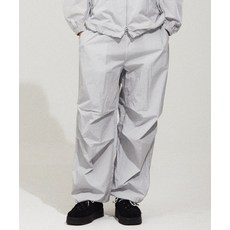 와키윌리 WACKY WILLY 베이직 화섬 파라슈트 팬츠 라이트 그레이 203892
