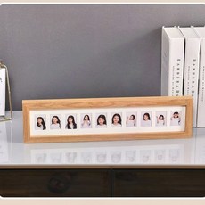 록 앨범 돌 포토 돌잔치 첫돌 성장액자 기록 성장, 차이나우드 6칸 2인치-O20