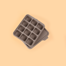 홍스마마 플래티넘 실리콘 이유식 큐브 이유식 준비물 얼음틀 아이스몰드 아이스 트레이 실리콘 몰드 마늘틀, 1개, 밀크초코, 30ml