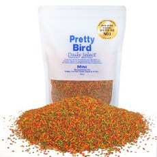 프리티버드 조류용 데일리 셀렉트 미니 펠렛, 800g, 1개 800g, 1개