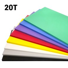 [ 이제이 ] EVA 에바폼 압축 스폰지 15T 20T 300x500mm, EVA폼 15T (15mm), 1장, 검정색