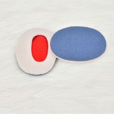 睡覺專用搖粒絨單耳保暖耳罩，側睡隔音耳罩，男女分體耳包，冬季保暖耳捂, 藍色貂絨, 1個