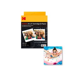코닥 카메라 3인치 카트리지 인화지 30매 포토프린터 C300R P300R MS300 M300 전용 미니샷3 미니3 레트로 ERA 이라 호환