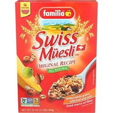 아침식사 그래놀라 통곡물 파밀리아 뮤즐리 오리지널 라지 32온스, 907g, 1개