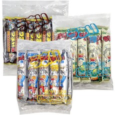 우마이봉 3종 콘스프맛 15개 + 치즈맛 15개 + 초코맛 15개