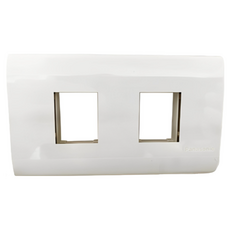 Panasonic 國際星光系列 二孔插座用瞬瞬蓋板與背蓋, 1個