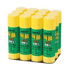 접착 세트 문구 사무 1P 학용품 35g 딱풀 미술 12개