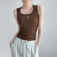 【遮副乳百搭】吊帶背心 美式上衣 無袖上衣 打底衫 夏季外穿 修身顯瘦 白色 2026新款 純棉面料 辣妹穿搭必備