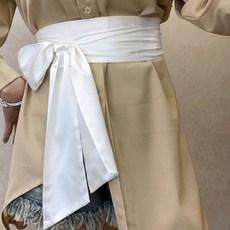 蝴蝶結收腰腰帶連衣裙裝飾綁帶女士裙子腰封寬腰帶