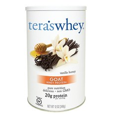 tera'swhey 有乳清蛋白香草蜂蜜無麩質, 1個, 340克