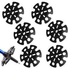 워킹 스틱 팁 탈착식 머드 스키 바스켓 트레킹 폴 눈송이 바구니 하이킹 폴용 교체 액세서리(6개), 워킹 스틱 팁, 탈착식 머드 스키 바스켓 트레킹 폴 눈