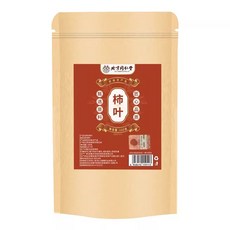 베이징 통런탕 감잎 한약재 정통 감잎차 말린 감잎 돼지기름 물에 담근 말린 감잎, 1봉지 [배송비비쌈] 감잎냉채, 100g, 1개