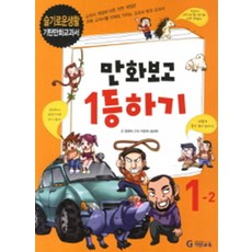 만화보고 1등하기 슬기로운생활 초등 1-2 (기탄만화교과서), 기탄교육(주), 초등1학년