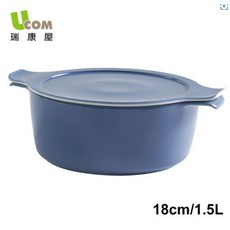 瑞康屋UCOM 德國新煮藝卡樂芙陶瓷鍋, 1個, 1.5L