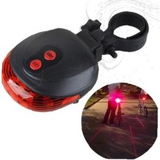 자전거 안전등 후미등 LED 라이트 야간 라이딩 가이드 경고등 방수, 1개, 상세페이지 참조