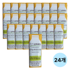 상하목장 유기농 바나나우유, 125ml, 24개