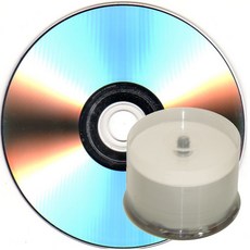 錸德A級無印刷DVD-R 16X 4.7GB 空白光碟片/燒錄片 (50片裝)-臺灣製造, 1個